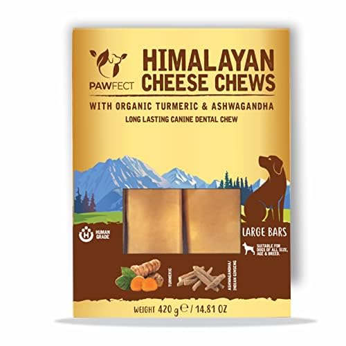 Pawfect Himalayan Yak Cheese Chews with Turmeric & Ashwagandha for Large Dogs - Image 4