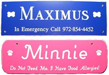 kennel name plates