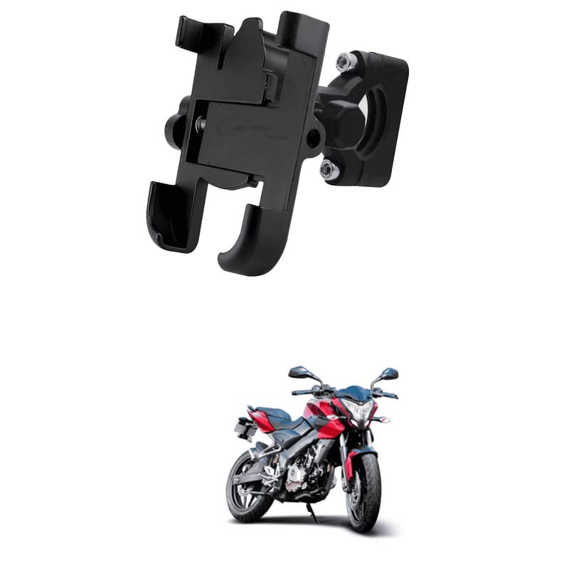 LOVMOTO Universal 360 Degree Rotating Bike Mount Holder Metal Body Handlebar Metal Body Cradle Stand for Bicycle, Motorcycle, Fits All Smartphones (Assorted) Comfortable with Pul-SAR 200 Ns (B0C3RJNM7Y) Amazon Price History, Amazon Price Tracker