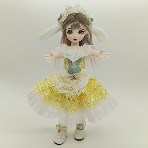 Muñeca BJD 1/6 30cm Elfo 18 Articulaciones con Ropa miniatura 3