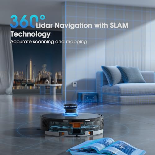 Robot Vacuum Cleaner with Lidar Navigation