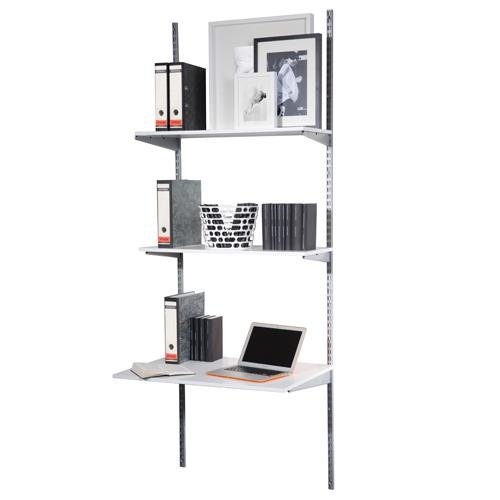 Phönix 124258WESI Staxx Starter Set für Büro, weiß / silber