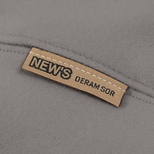 Akklian Men’s Casual Cotton Mock Turtleneck Pullover Sweaters Long Sleeve Knit Super-Soft Sweater Classic Solid Undershirt4