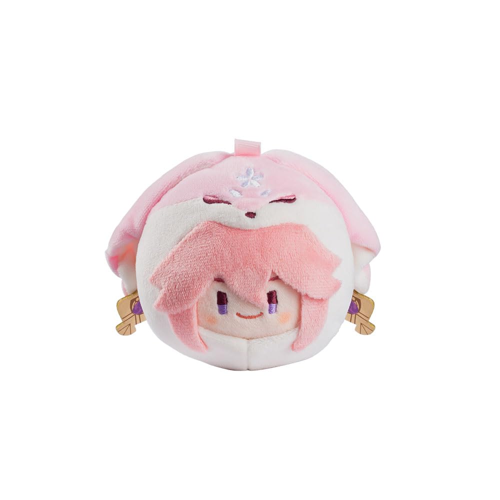 GENSHIN IMPACT Teyvat Zoo Themed Plushie Keychain - Yae Miko