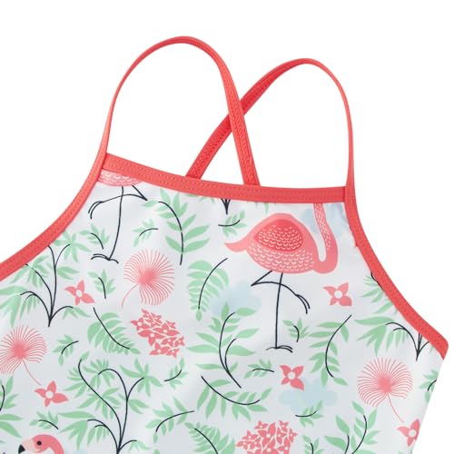 Image of Girls Tankini Swimsuit Two Piece Bathing Suit with Adjustable Strap 3-13 Years