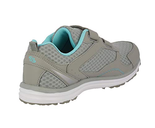 Brütting Damen Performance V Fitnessschuhe, Grau Türkis, 40 EU