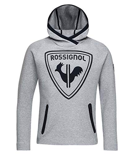 Rossignol Lifetechy Sweat-Shirt à Capuche pour Homme L Gris chiné