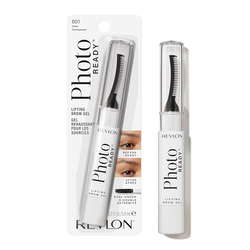 Revlon PhotoReady Lifting Brow Gel, Tinted Eyebrow Lamination with Spoolie
