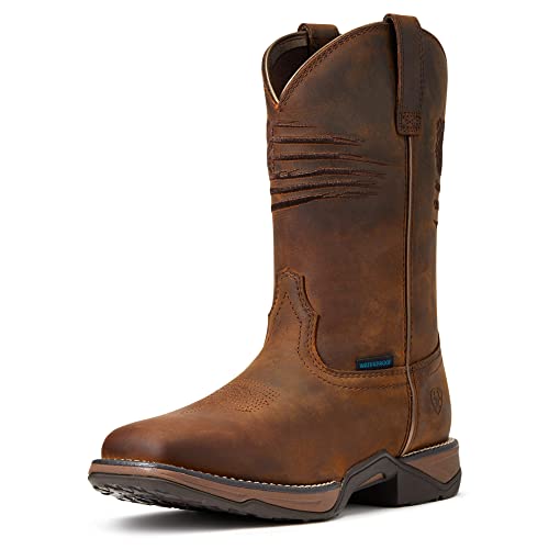 ARIAT Women’s Anthem Patriot Waterproof Western Boot by ARIAT - Used condition - US$143.84
