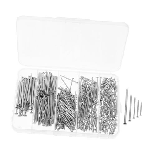 Image of Multi-Use Wall Hanging Nails Kit for Picture Frames and Decor Heavy-Duty Drywall Hooks 10-Piece Set Accessories for Home and Office