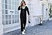 Totatuit Womens Sweatsuits 2 Piece Set Fall Outfits Athleisure Sets Women 2025 Fashion Sweatshirt Sweatpant Black Small