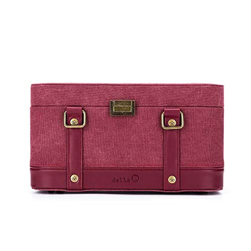 Image of Della Q Train Case, One Size, Red