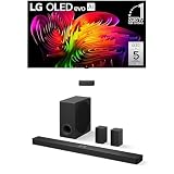 LG 83-Inch Class OLED evo W6 Wallpaper 4K TV (OLED83W6PUA, 2026) Bundle S90TR 7.1.3-Ch Soundbar, Dolby Atmos, Dolby Vision, Wow Orchestra, WOWCAST, Rear Speakers, Wireless Subwoofer