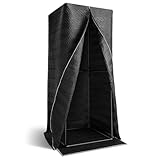 Moukey Portable Vocal Booth, One-piece Design Recording Booth with 720 Degree Sound Dampening, Home Studio Soundproof Booth for Voiceover, Podcast, Singing