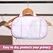 Bra Washing Bags for Laundry, 2 Pcs Bra Laundry Bags for Washing Machine Mesh Lingerie Wash Bag with Zipper for Washing Delicates Underwear Brassiere (Pink, A Cups)