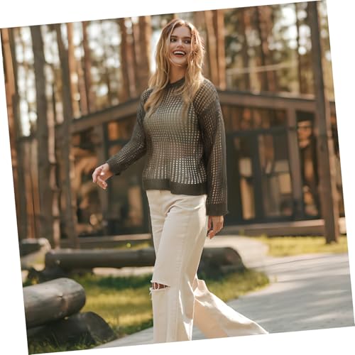 Poncho de verano elástico ideal para paseos por la playa y protección solar ligera 2