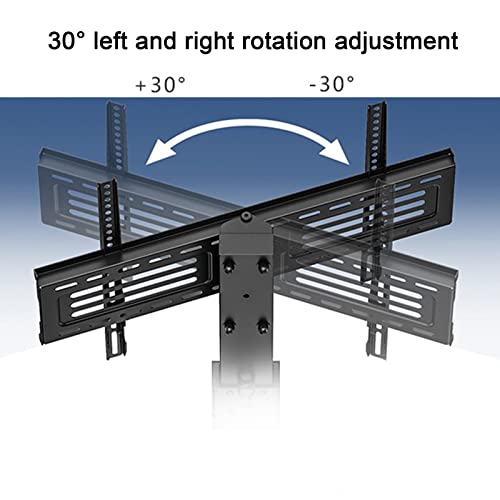 Soporte móvil para TV 37-70 pulg con ruedas ajustables miniatura 4