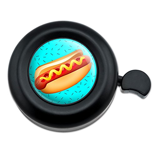 GRAPHICS & MORE Hot Dog of Awesomeness Bicycle Handlebar Bike Bell