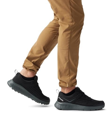 Columbia Mens Vertisol Trail, Black/Pure Silver, 7