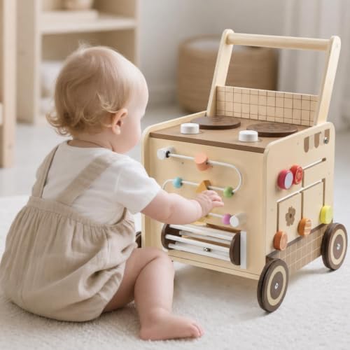 Caminador tipo cocina multifuncional: centro de actividades para bebés 3
