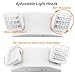 LIT-PaTH LED Emergency Lighting Fixtures with 2 LED Heads and Back Up Batteries- US Standard Exit Light, UL 924 and CEC Qualified, 120/277 Voltage, 1-Pack