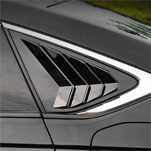 Persiennes de fenêtre latérale pour Honda Accord 2023-2025 en finition fibre de carbone