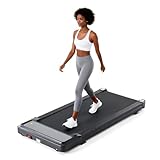OLIXIS Walking Pad Treadmill for Home, Under Desk Treadmill for Small Space, Portable Design for Home Office Workouts, LED Display with Remote Control, Low Noise