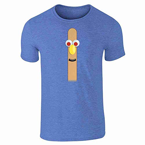 Pop Threads Stick Stickly Retro 90s TV Graphic Tee T-Shirt for Men