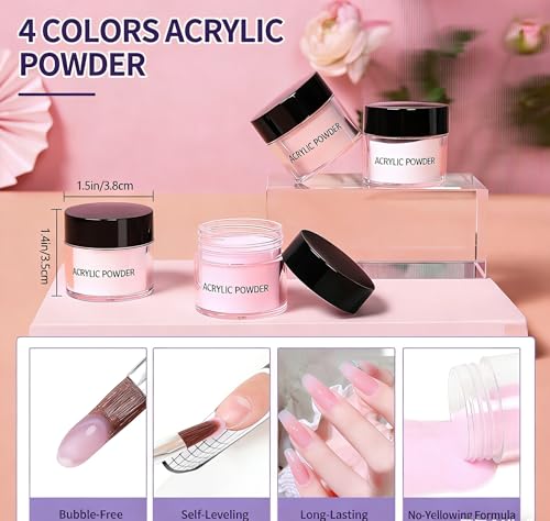 Kit Acrílico para Uñas para Principiantes con Polvo y Líquido miniatura 4