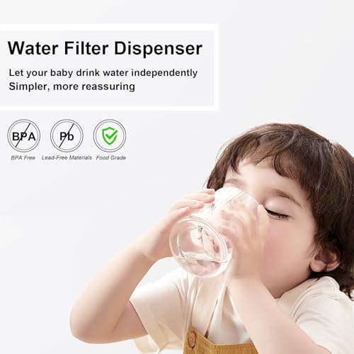 Replacement for TDHKEI Water Filter Pitchers,KEI001 Replacement Filters for Pitcher & Dispenser,BPA-Free,Reduce Chlorine and Bad Taste, Lasts 2-3 Months or 90 Gallons, Includes 1 Filters — view 3