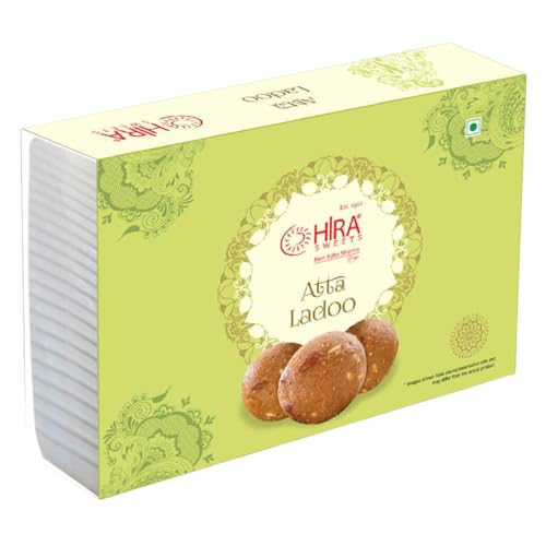 Best Indian Sweets to Make for Festive Guests 93 HIRA SWEETS Atta Ladoo 500 gm | Authentic Laddu Taste | Made with...