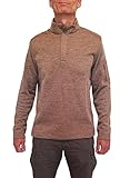 Greg Norman 1/4 Button Fleece Pullover Sweater (XL, Almond)