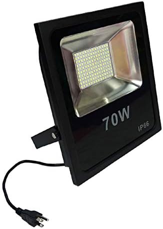 ZEEZ Lighting - 70W Warm White LED Flood Light Outdoor Security Garden Landscape Wall Spot Lamp Yard Spotlight - 1 Pack