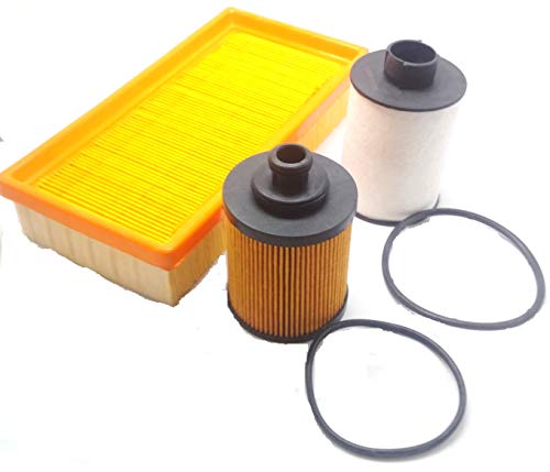 LAKSHMINARAYAN SALES OIL FILTER+AIR FILTER+DIESEL FILTER SET OF 3 PCS COMPATIBLE WITH SWIFT (2011-2017) /DZIRE (2011-2016) -DIESEL