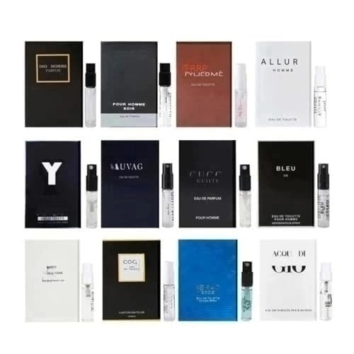 Vrears Men's Fragrance Brands Designer Perfume High End Cologne for Men Samples Set 12pcs
