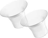 Vista 8 de Paruu P10 - Juego completo de tazas de colector, piezas originales de extractor de leche, accesorios de repuesto para extractor de leche portátil, 1