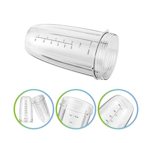 Vasos de licuadora de repuesto de 32oz compatibles con extractor de nutrientes de 600w 5