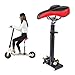 Set de selle de scooter électrique avec siège pliable pour Xiaomi M365 40-60 cm