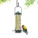 Comedero Pajaro al Aire Libre,Comederos para Aves de Comida de Grano,Columna de alimentación para pájaros,Comedero para Pájaros Salvajes,a la Intemperie Decoración de Jardín al Aire Libre