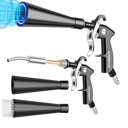 Oulex High-Pressure Air Blow Gun,Detailing Dry Cleaning Gun,Air Nozzle Blow Gun,Car Cleaning Gun,Tornado Dry Cleaning Gun,Works with Air Compressor and Quickly removes Surface Dirt and dust (zcg-001)