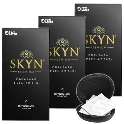 SKYN �S�� �v���~�A�� �R���h�[�� SKYN 5���� ���O�W���A���[�R���h�[�� 3�Z�b�g �P�[�X�t�� ��D��