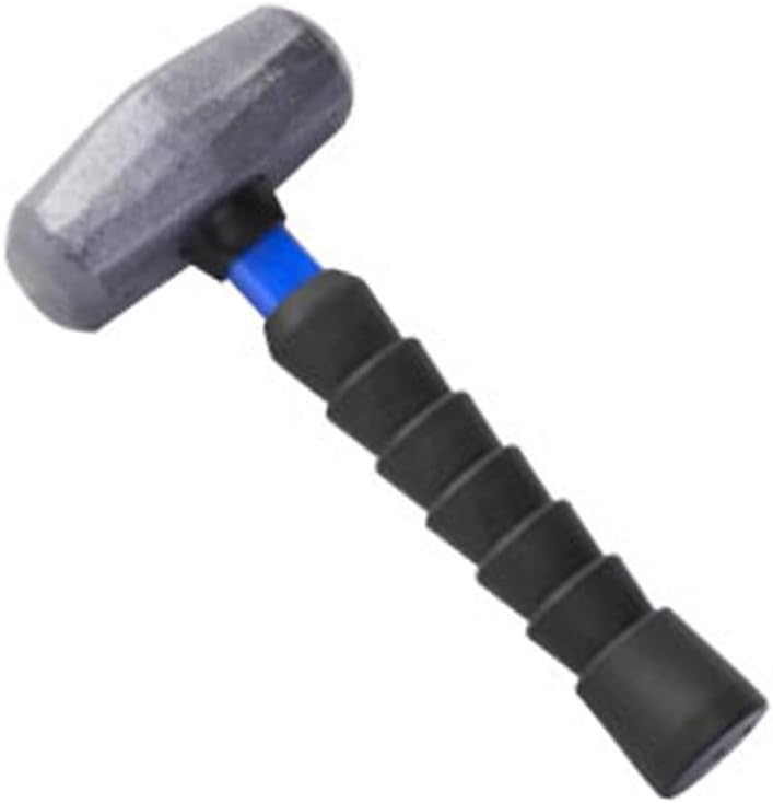 COUNCIL TOOL Drill Hammer - 3 lb Crack Hammer with 10" Wooden handle & Forged Steel Head, Made in the USA - PR3