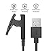 Charging Clip Compatible with Garmin Approach S20/G10 GPS Golf Watch and Vivomove HR/Lily/Forerunner 230 235 630 30 35 35J 645 735xt Watch USB Data Sync Charge Cradle Dock Charger Clip Charging Cable