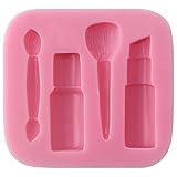 Funshowcase Lipstick Make-up Tools Silicone Cake Decorating Mold