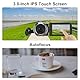 ORDRO 4K Videokamera Camcorder Ultra HD Camcorder mit 10-Fach Optischem Zoom & 120-fachem Digitalzoom, WiFi Vlogging Auto Focus Digitalkameras mit 32G Memory Karte