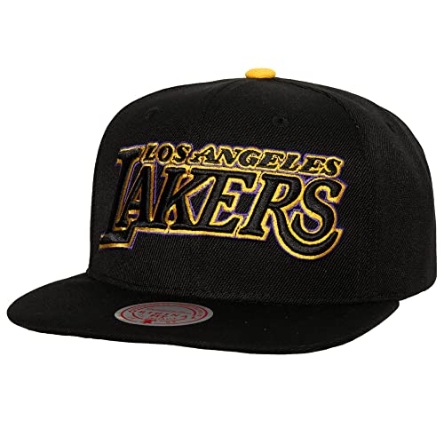 Mitchell & Ness NBA Snapback 2013 Draft Los Angeles Lakers Black, black, One Size