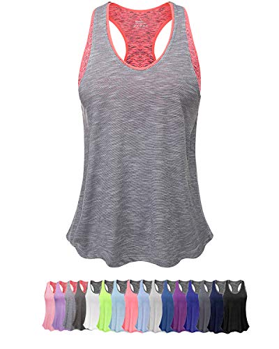 Tank Bras Yoga Tank Tops for Women with Built in Bra Loose Fit