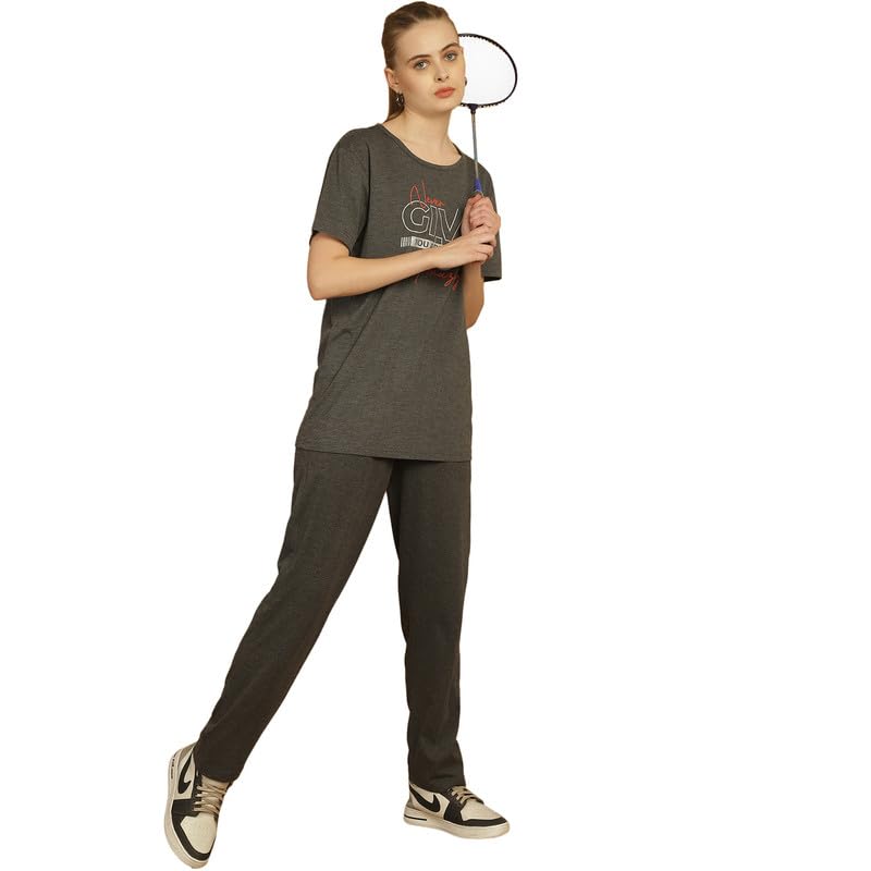 Image of Mack Jonney Cotton Printed CO-ORD Set Tracksuit for WOMEN