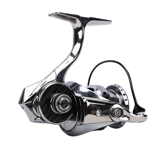 Moulinet de pêche en carbone anti corrosion avec frein puissant 4 Kg