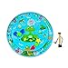 Makamsui Water Sensory Playmat for Cats, Interactive Water Sensory Playmat Cool Comfort Water Mat, Water Sensing Cooling Mat Water Sensory Pad with Fish for Pets Kids Play B